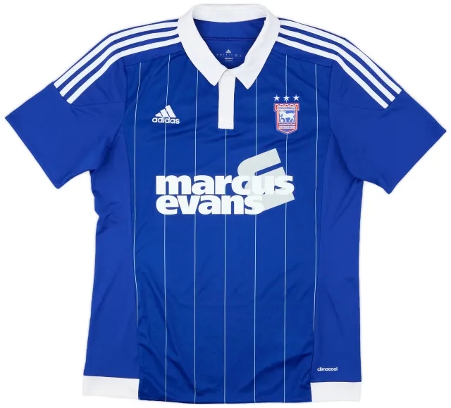 adidas 2015-16 Ipswich Home Shirt - 9/10 - (L)