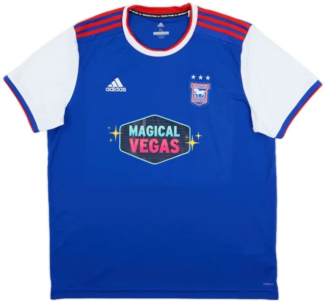 adidas 2018-19 Ipswich Home Shirt - 7/10 - (XL)