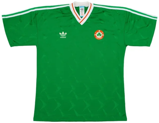 adidas 1990-92 Ireland Home Shirt - 9/10 - (L)