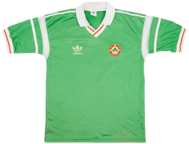 adidas 1988-90 Ireland Home Shirt - 5/10 - (L)