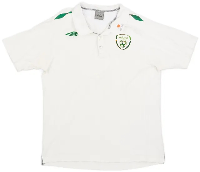 2006-07 Ireland Umbro Polo Shirt - 8/10 - (L)