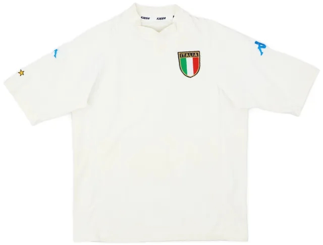 Kappa 2000-01 Italy Away Shirt - 6/10 - (S)