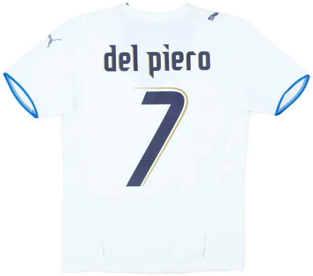 Puma 2006 Italy Away Shirt Del Piero #7 - 5/10 - (S)