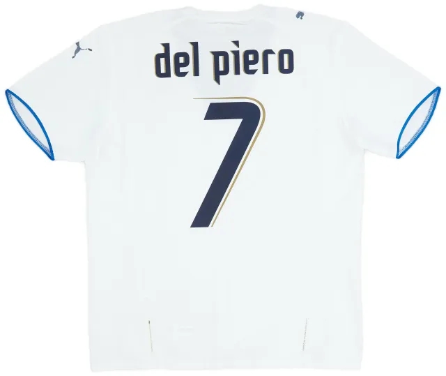 Puma 2006 Italy Away Shirt Del Piero #7 - 5/10 - (L)