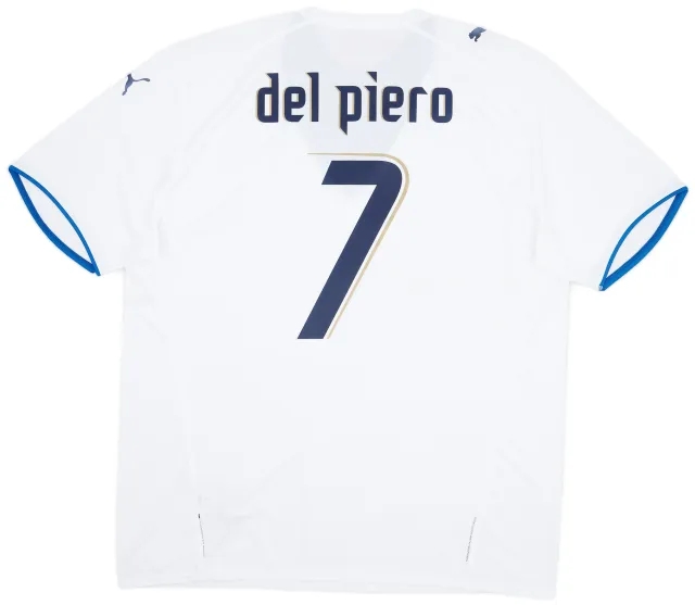 Puma 2006 Italy Away Shirt Del Piero #7 (XXL)