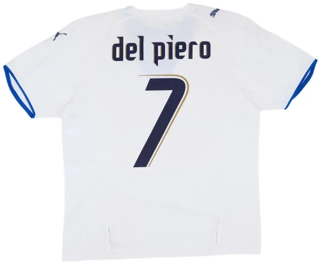 Puma 2006 Italy Away Shirt Del Piero #7 - 5/10 - (L)