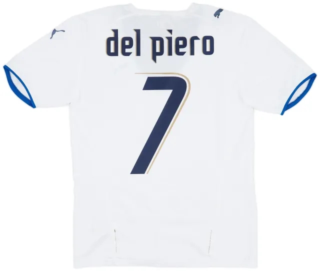 Puma 2006 Italy Away Shirt Del Piero #7 - 5/10 - (S)