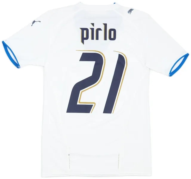 Puma 2006 Italy Away Shirt Pirlo #21 - 7/10 - (XS)