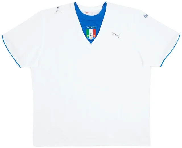 Puma 2006 Italy Basic Away Shirt - 4/10 - (XXL)
