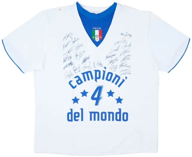 Puma 2006 Italy 'Campioni Del Mundo' Away Shirt - 5/10 - (3XL)
