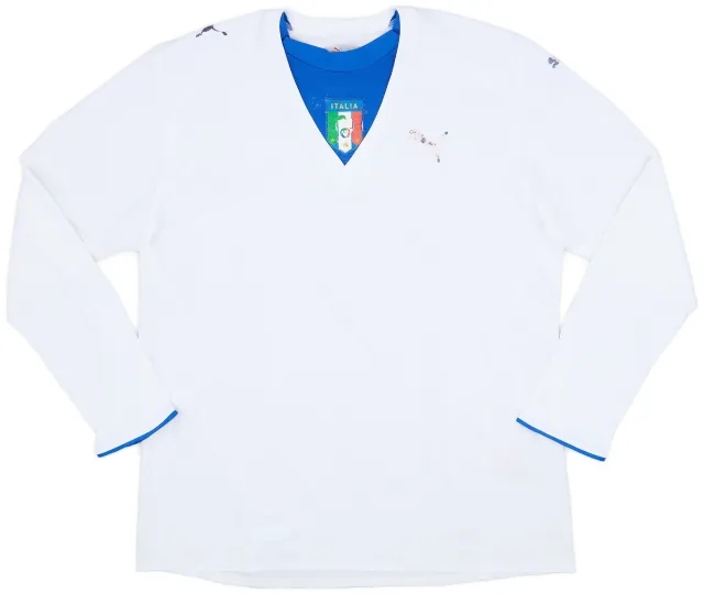 Puma 2006 Italy Away L/S Shirt - 3/10 - (XXL)