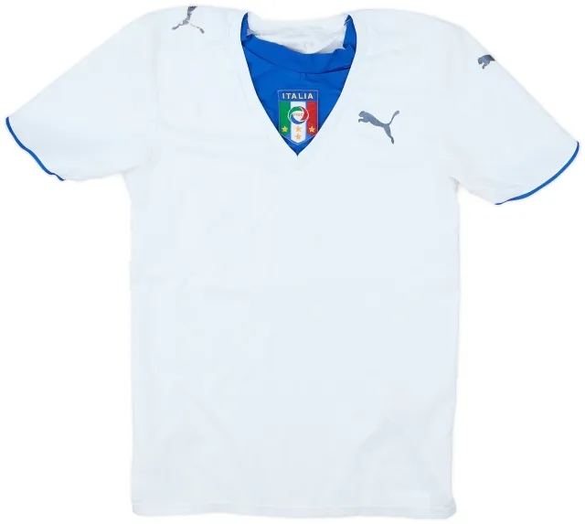 Puma 2006 Italy Away Shirt - 7/10 - (XL.Boys)