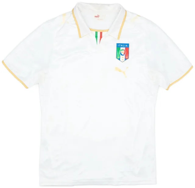 Puma 2007-08 Italy Away Shirt - 4/10 - (S)