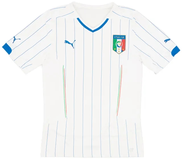Puma 2014-15 Italy Player Issue Away Shirt - 9/10 - (3XL)
