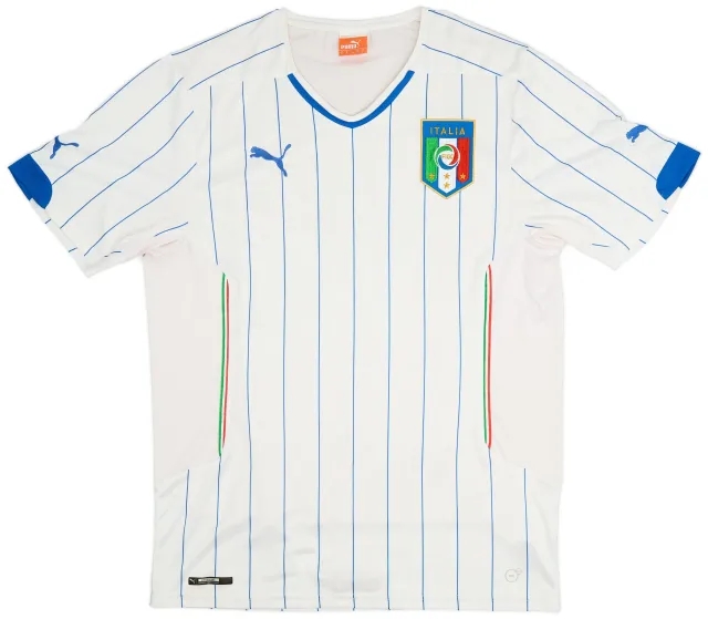 Puma 2014-15 Italy Away Shirt - 8/10 - (XL)