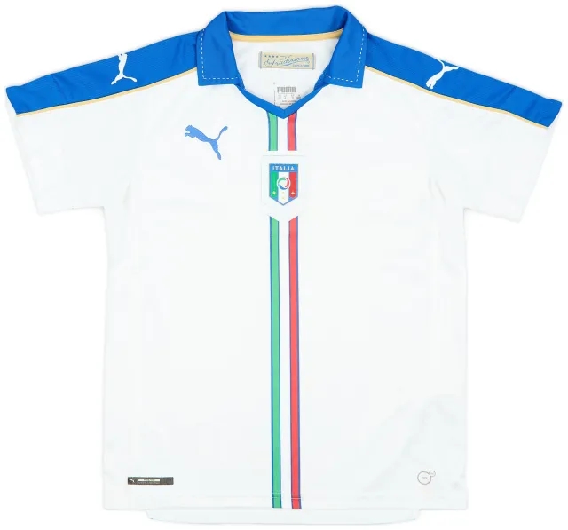 Puma 2016-17 Italy Away Shirt - 6/10 - (XL.Boys)