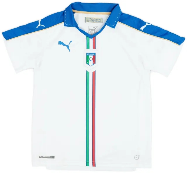 Puma 2016-17 Italy Away Shirt - 7/10 - (XL.Boys)