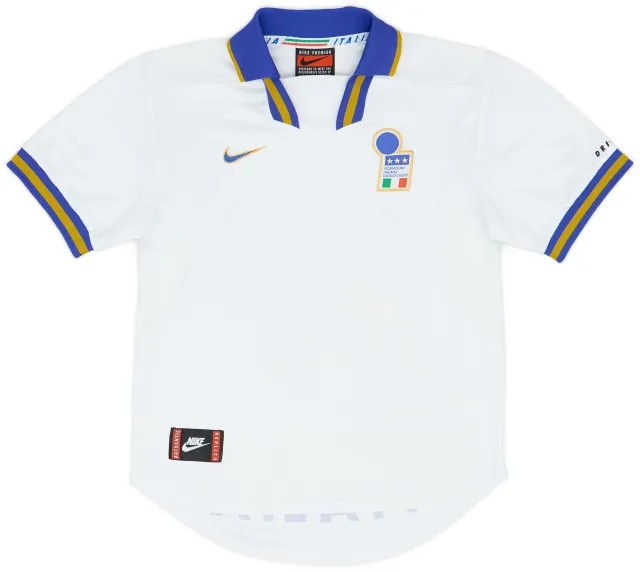 Nike 1996-97 Italy Away Shirt - 8/10 - (S)