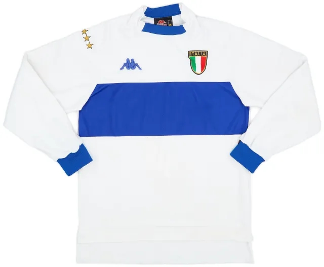 Kappa 1998-00 Italy L/S Away Shirt - 6/10 - (S)
