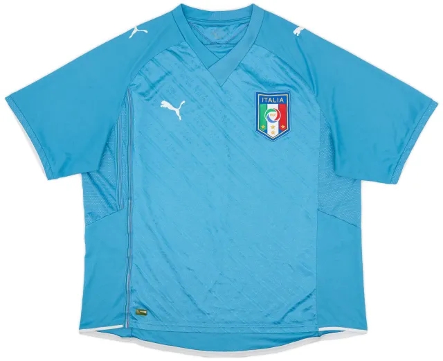 Puma 2009 Italy Confederations Cup Home Shirt - 7/10 - (3XL)