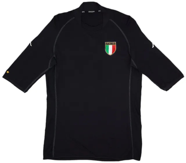 Kappa 2002 Italy GK S/S Shirt - 8/10 - (XL)