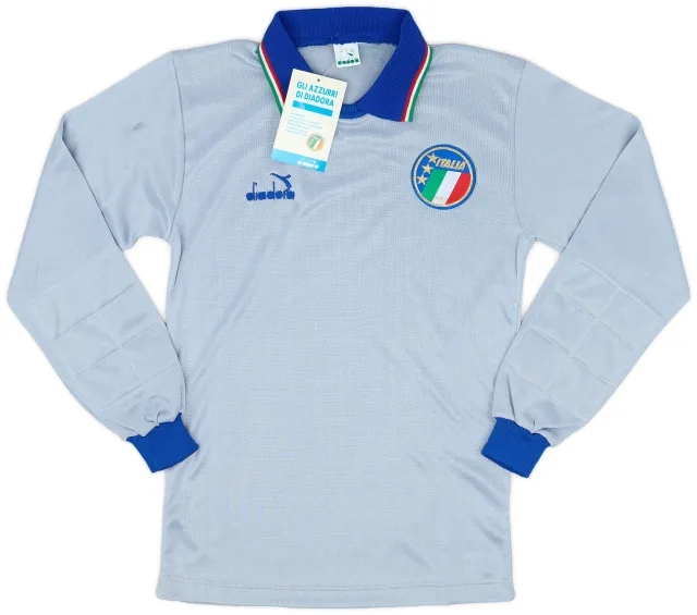 Diadora 1986-91 Italy GK Shirt (L.Boys)