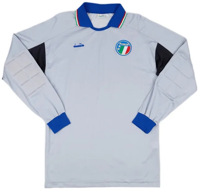 Diadora 1990 Italy GK Shirt - 9/10 - (L)
