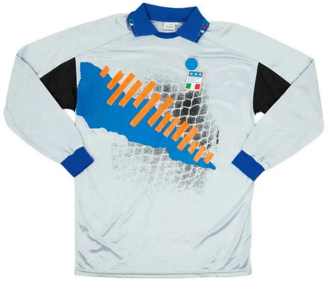 Diadora 1992-94 Italy GK Shirt - 8/10 - (XL)
