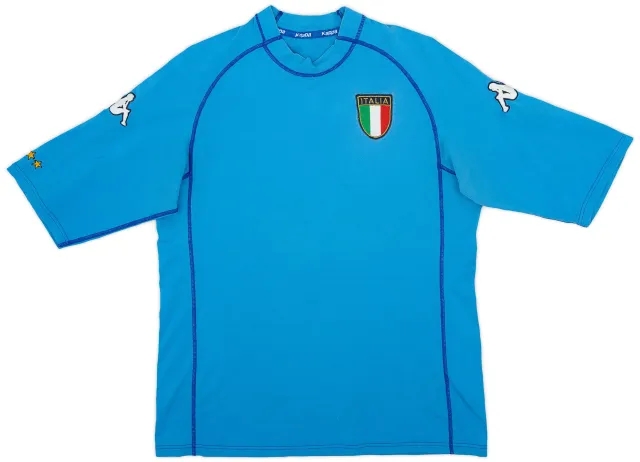Kappa 2000-01 Italy Home Shirt - 5/10 - (XL)