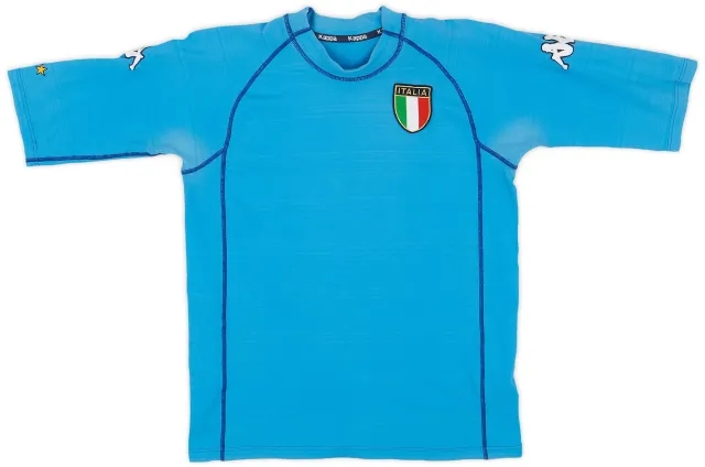 Kappa 2000-01 Italy Home Shirt - 4/10 - (L)