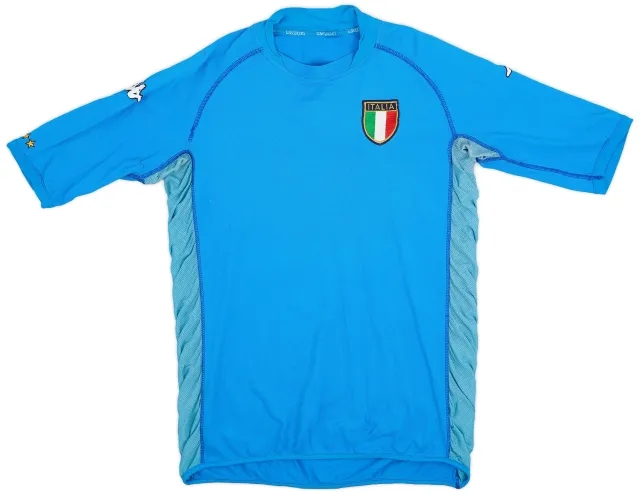 Kappa 2002 Italy Home Shirt - 5/10 - (XL)