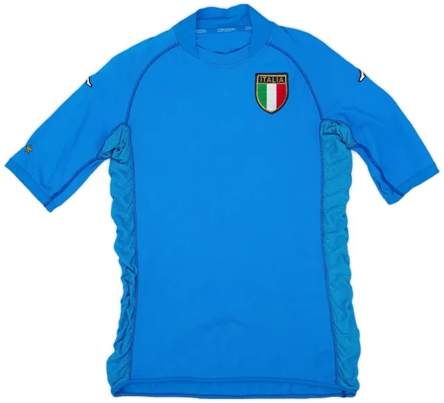 Kappa 2002 Italy Home Shirt - 6/10 - (S)