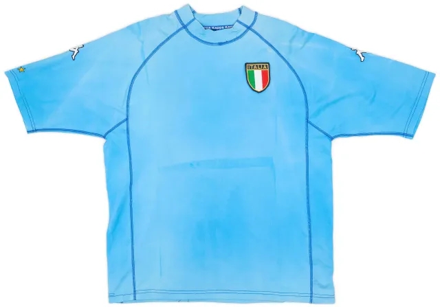 Kappa 2002 Italy Home Shirt - 4/10 - (XL)
