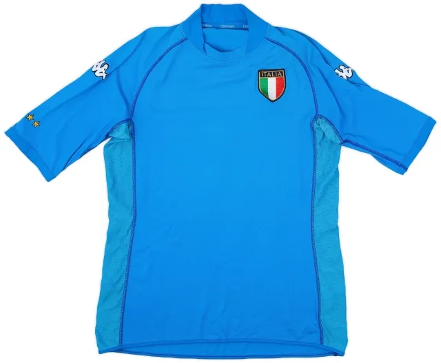 Kappa 2002 Italy Home Shirt - 5/10 - (XL)