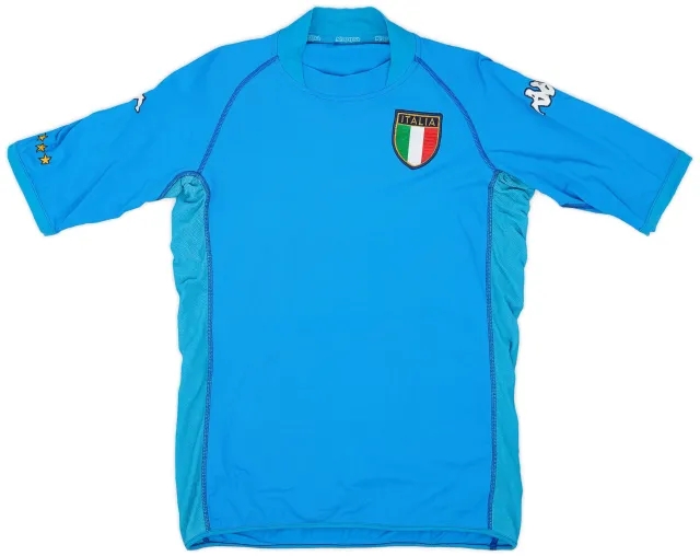 Kappa 2002 Italy Home Shirt - 6/10 - (S)