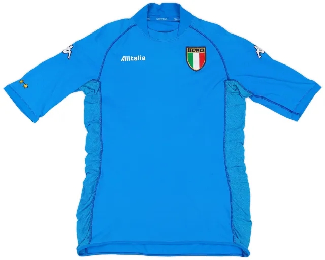 Kappa 2002 Italy Home Shirt - 4/10 - (L)