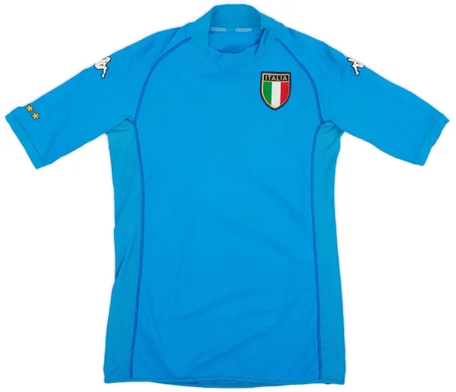 Kappa 2002 Italy Home Shirt - 7/10 - (S)