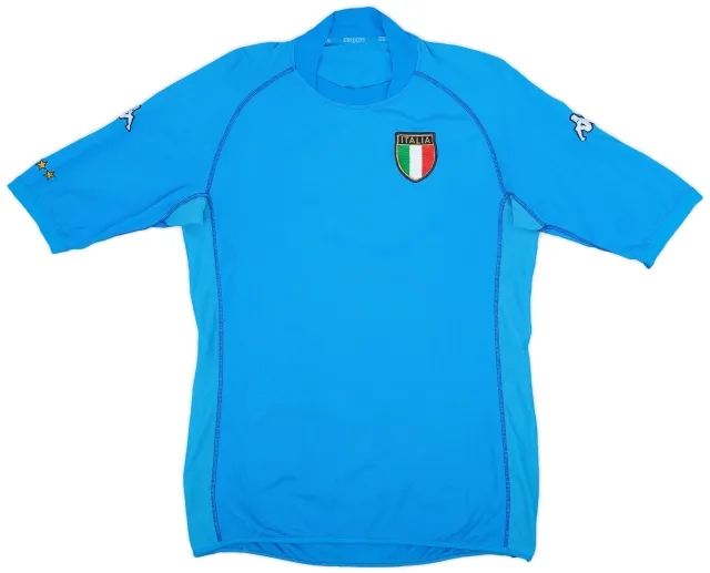 Kappa 2002 Italy Home Shirt - 5/10 - (XL)