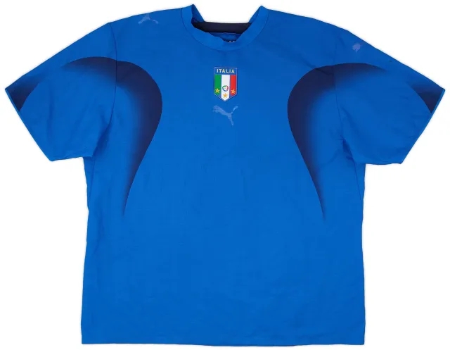Puma 2006 Italy Home Shirt - 4/10 - (XXL)