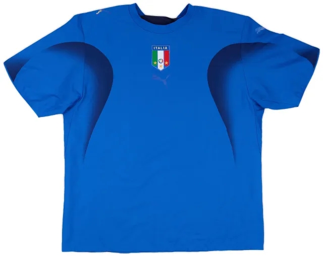 Puma 2006 Italy Home Shirt - 4/10 - (XL)