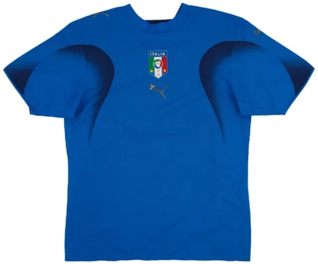 Puma 2006 Italy Home Shirt - 4/10 - (M)