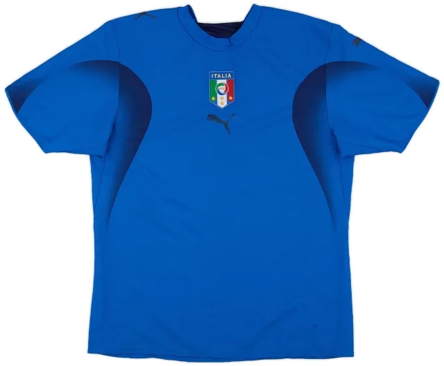 Puma 2006 Italy Home Shirt - 5/10 - (XL)