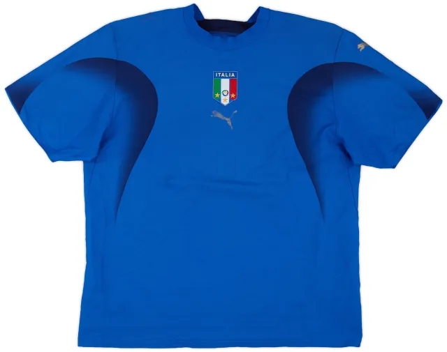 Puma 2006 Italy Home Shirt - 4/10 - (XL)