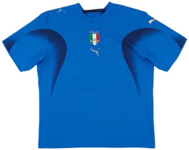 Puma 2006 Italy Home Shirt - 4/10 - (XL)