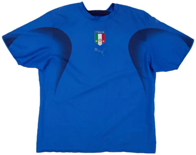 Puma 2006 Italy Home Shirt - 4/10 - (XXL)