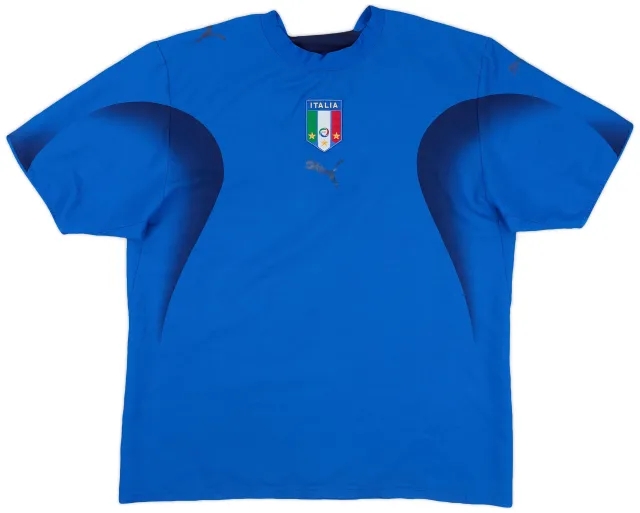 Puma 2006 Italy Home Shirt - 4/10 - (L)
