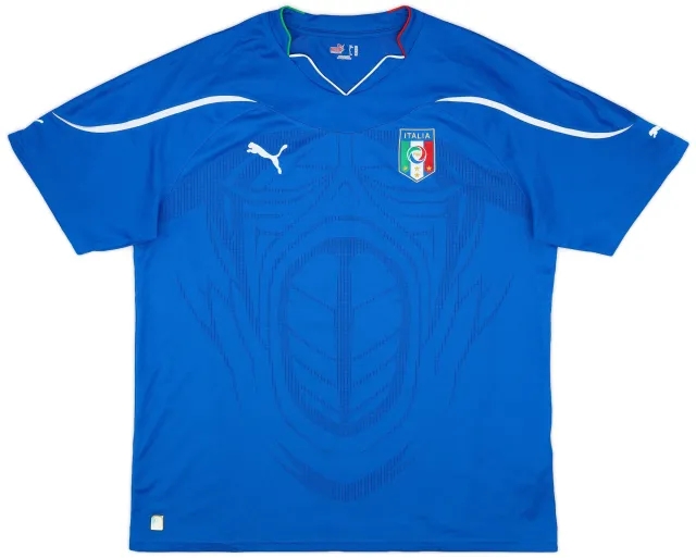 Puma 2010-12 Italy Home Shirt - 8/10 - (XXL)