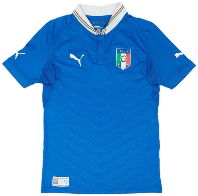 Puma 2012-13 Italy Home Shirt - 8/10 - (XS)