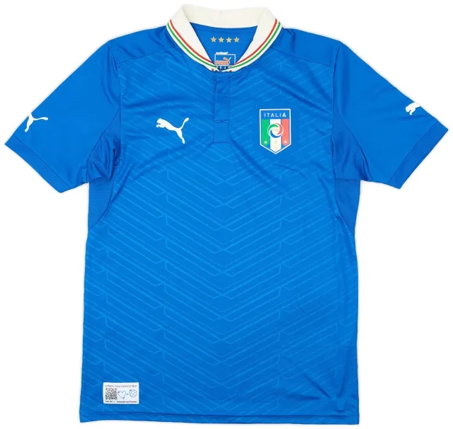 Puma 2012-13 Italy Home Shirt - 9/10 - (S)