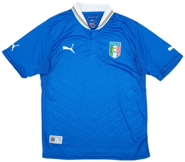Puma 2012-13 Italy Home Shirt - 6/10 - (M)